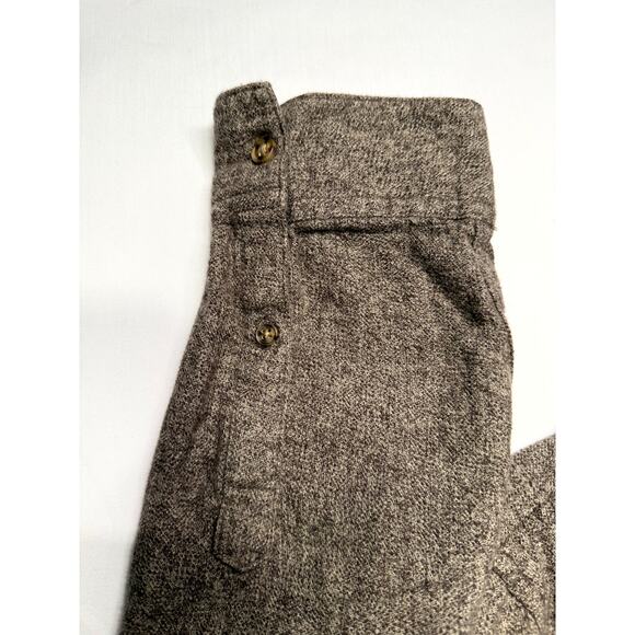 14 & UNION Button Down Tan Trim Fit Shirt 100% Cotton Long Sleeve Men Large - Picture 5 of 8